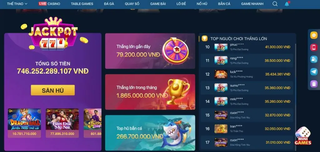 Hoàn Trả Cực Cao Mỗi Ngày/Tuần